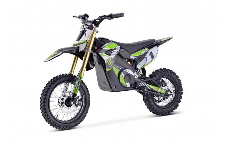 Dirt bike électrique enfant Orion 1300w 14/12 - Édition 2021 vert