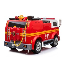 Camion de pompier électrique enfant, 2 moteurs 45w, télécommande parentale 2.4 Ghz Voitures électriques