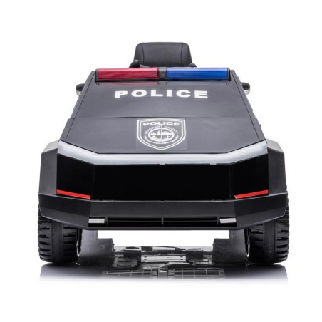 Voiture électrique enfant Tesla Cybertruck Police 12V, 2 moteurs 45w Voitures électriques