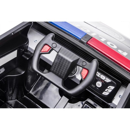 Voiture électrique enfant Tesla Cybertruck Police 12V, 2 moteurs 45w Voitures électriques