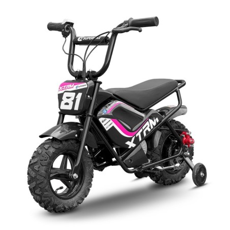 Minimoto électrique enfant 250w e-superbike - rose Pocket Bike & Pocket Quad