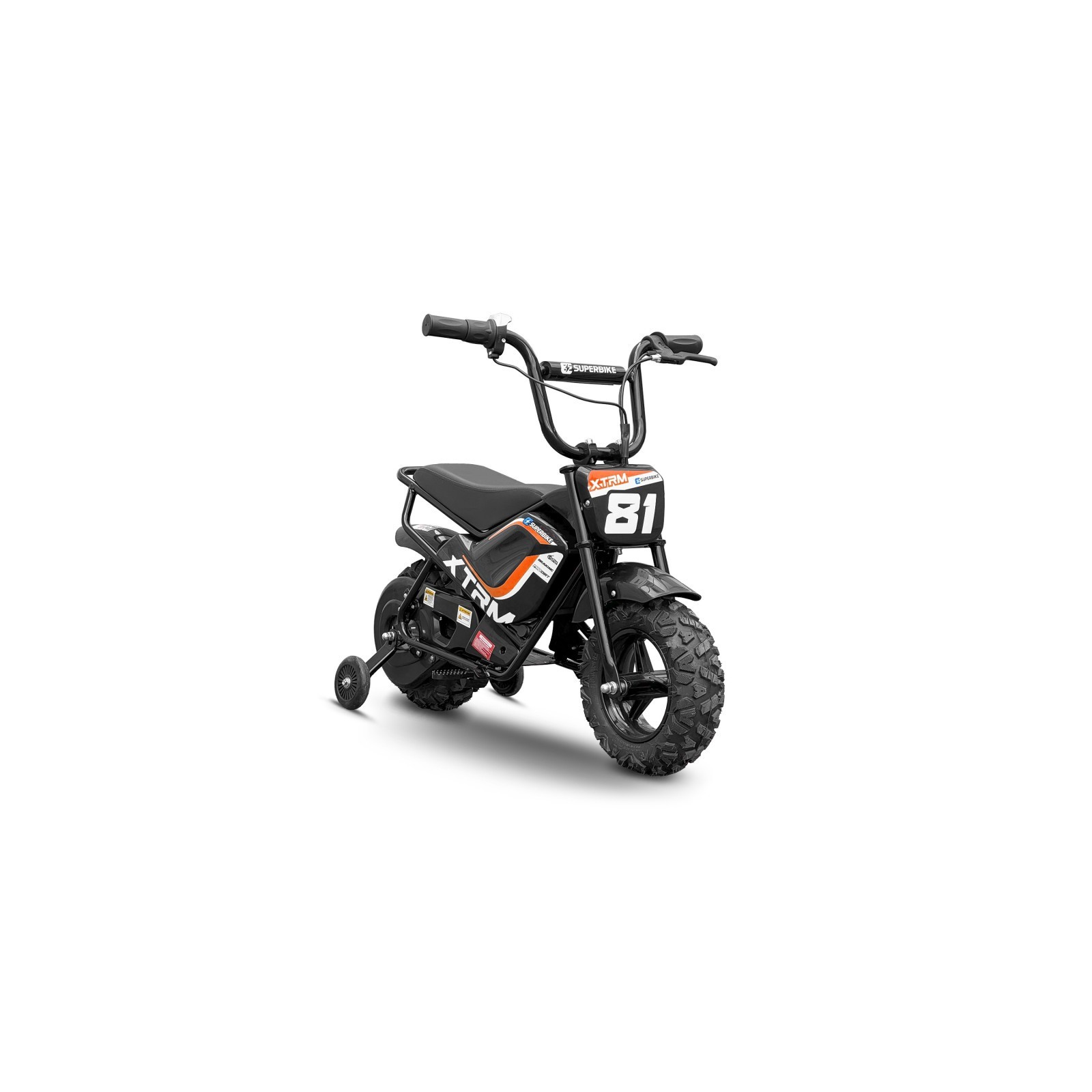 Minimoto électrique enfant 250w e-superbike - orange Pocket Bike & Pocket Quad