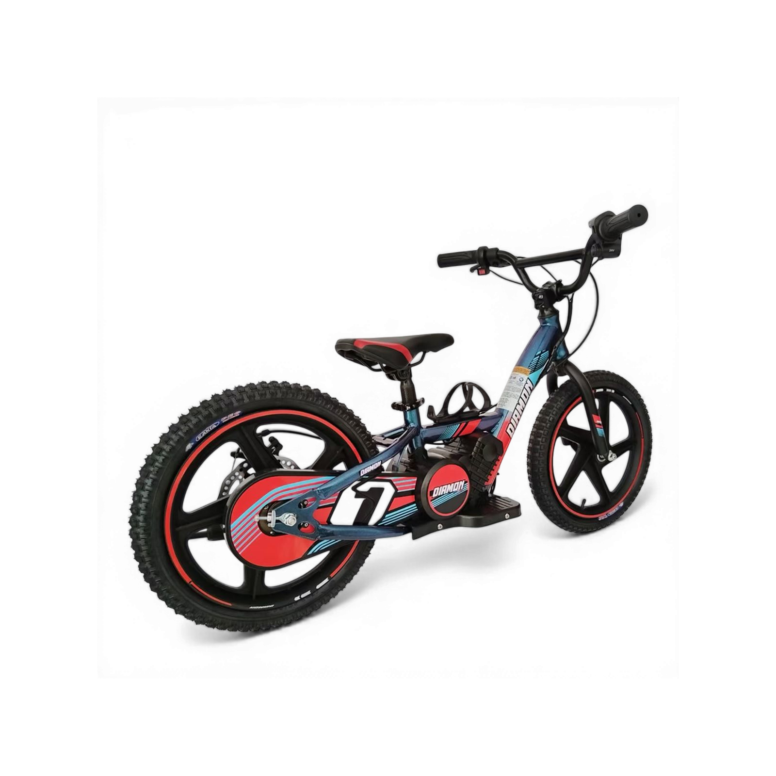 Draisienne électrique enfant Diamon Draxy 16" rouge