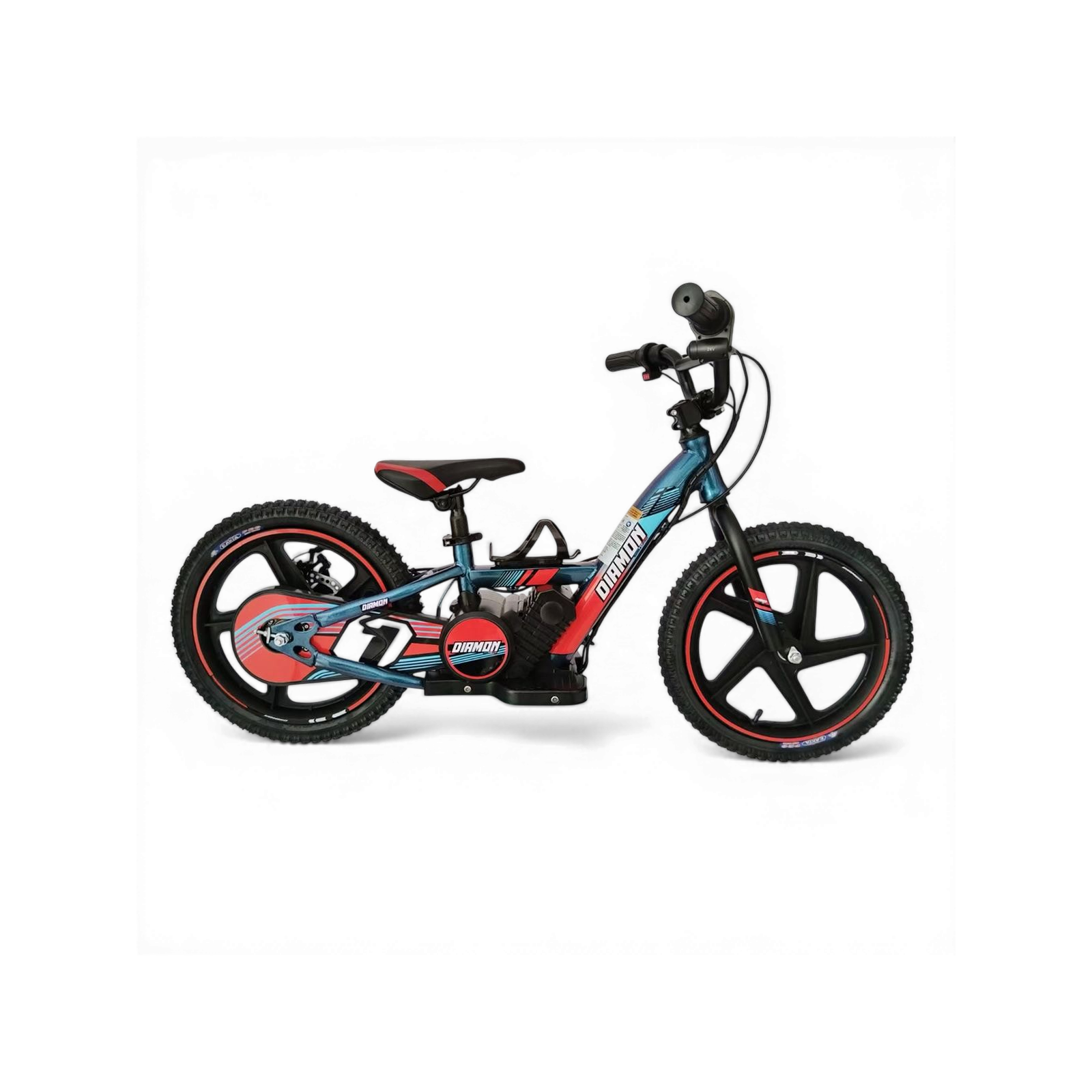 Draisienne électrique enfant Diamon Draxy 16" rouge