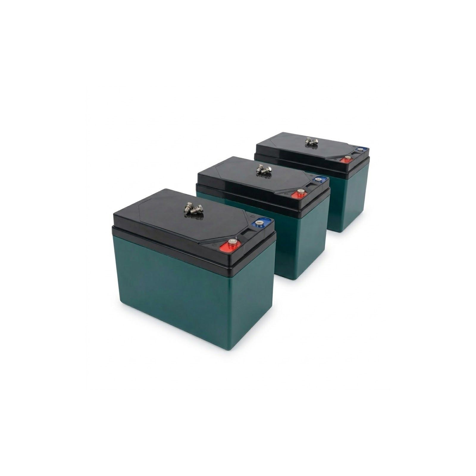 Jeu de 3x batteries 12V - 12 Ah