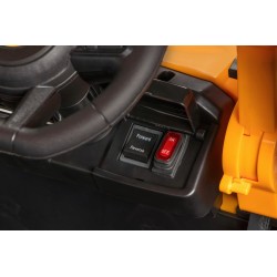 Troctopelle électrique enfant JCB 12V, 2 moteurs 35w, batterie 12V, télécommande parentale 2.4 Ghz Voitures électriques