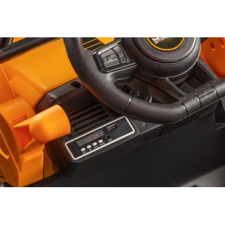 Troctopelle électrique enfant JCB 12V, 2 moteurs 35w, batterie 12V, télécommande parentale 2.4 Ghz Voitures électriques