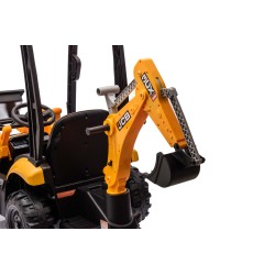 Troctopelle électrique enfant JCB 12V, 2 moteurs 35w, batterie 12V, télécommande parentale 2.4 Ghz Voitures électriques