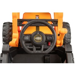 Tractopelle électrique enfant JCB, 2 moteurs 30w, batterie 12v, télécommande parentale 2.4 Ghz Voitures électriques