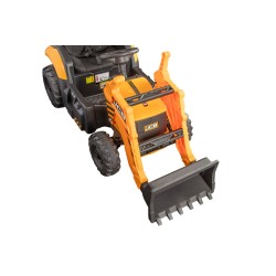 Tractopelle électrique enfant JCB, 2 moteurs 30w, batterie 12v, télécommande parentale 2.4 Ghz Voitures électriques