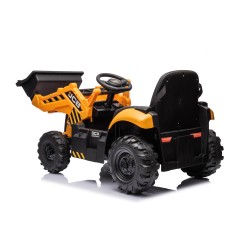 Tractopelle électrique enfant JCB, 2 moteurs 30w, batterie 12v, télécommande parentale 2.4 Ghz Voitures électriques