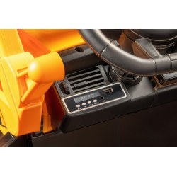 Tractopelle électrique enfant JCB, 2 moteurs 30w, batterie 12v, télécommande parentale 2.4 Ghz Voitures électriques