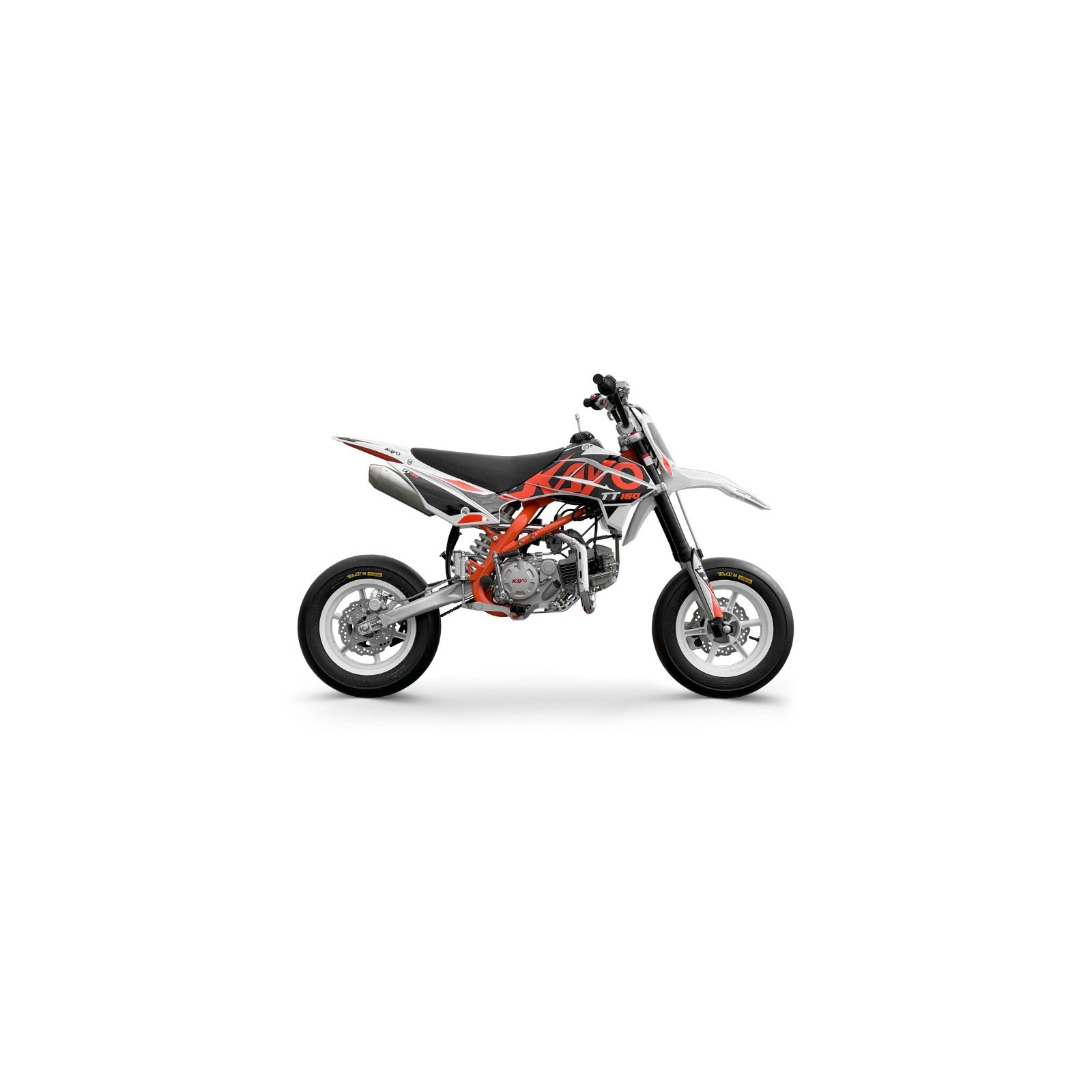 Kit supermotard 12 pouces jantes + pneus PMT