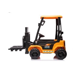 Chariot élévateur électrique enfant JCB, 2 moteurs 30w, batterie 12V, télécommande parentale 2.4 Ghz Voitures électriques