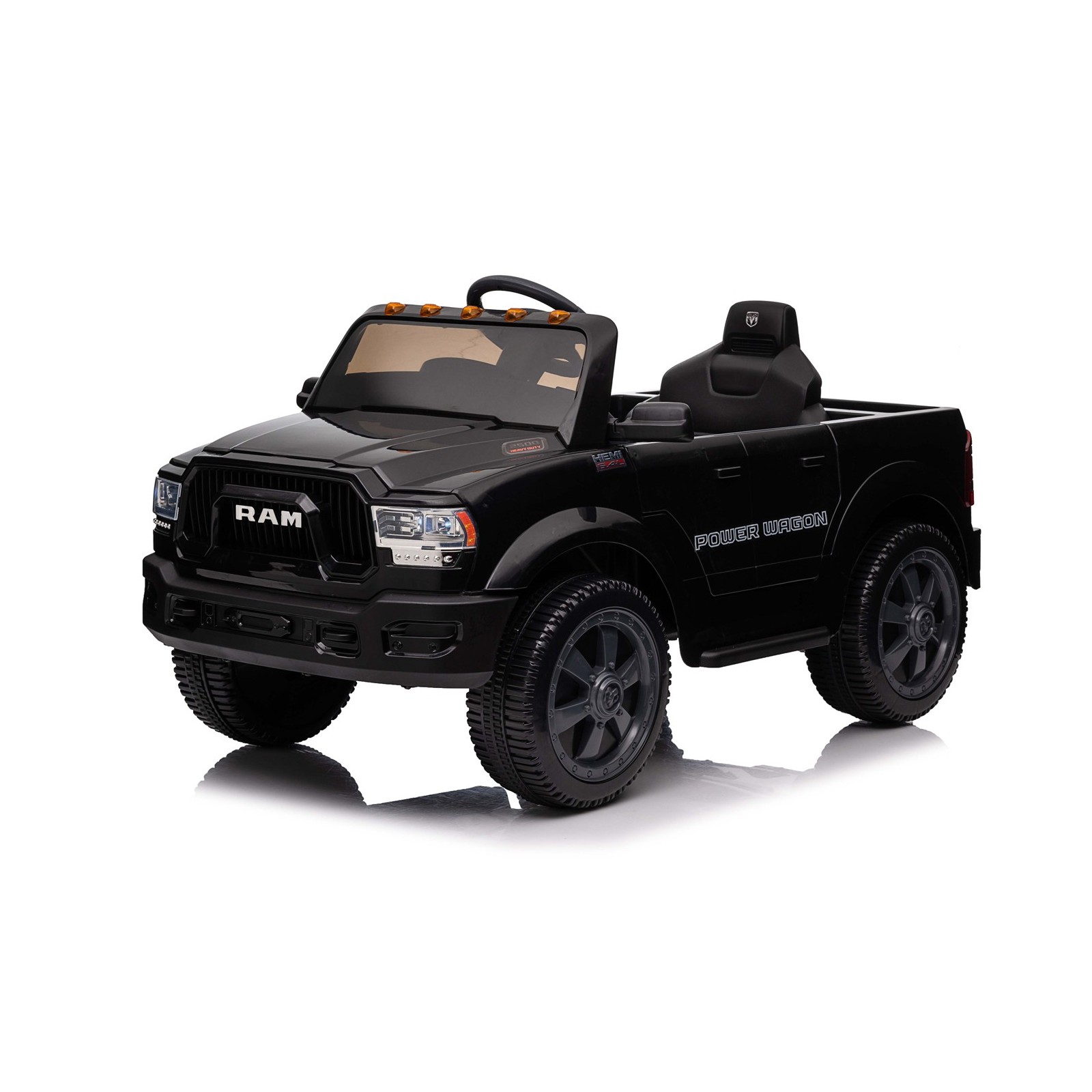 Voiture électrique enfant Dodge RAM Truck, 2 moteurs 35w, batterie 12V, télécommande parentale 2.4 Ghz Voitures électriques