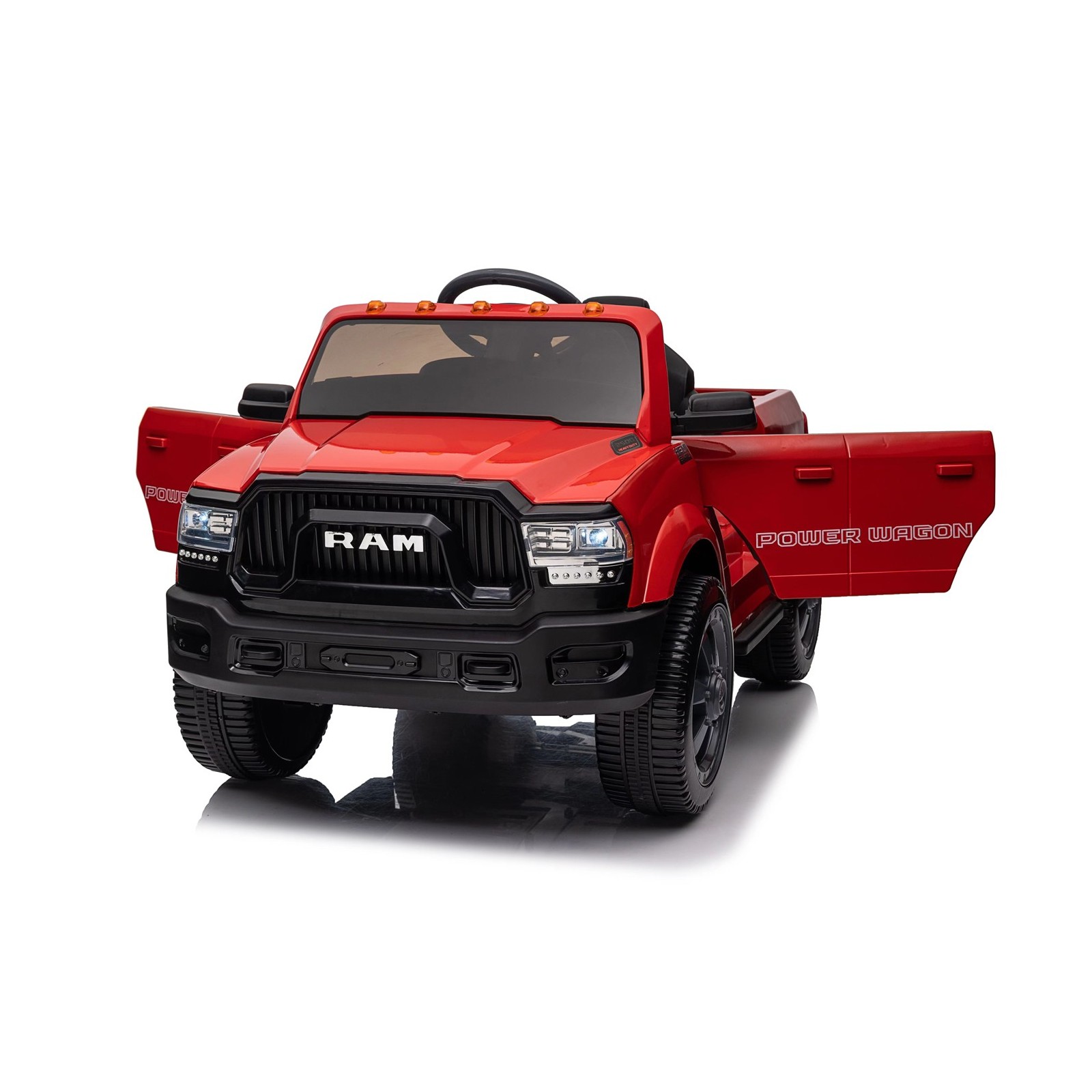 Voiture électrique enfant Dodge RAM Truck, 2 moteurs 35w, batterie 12V, télécommande parentale 2.4 Ghz