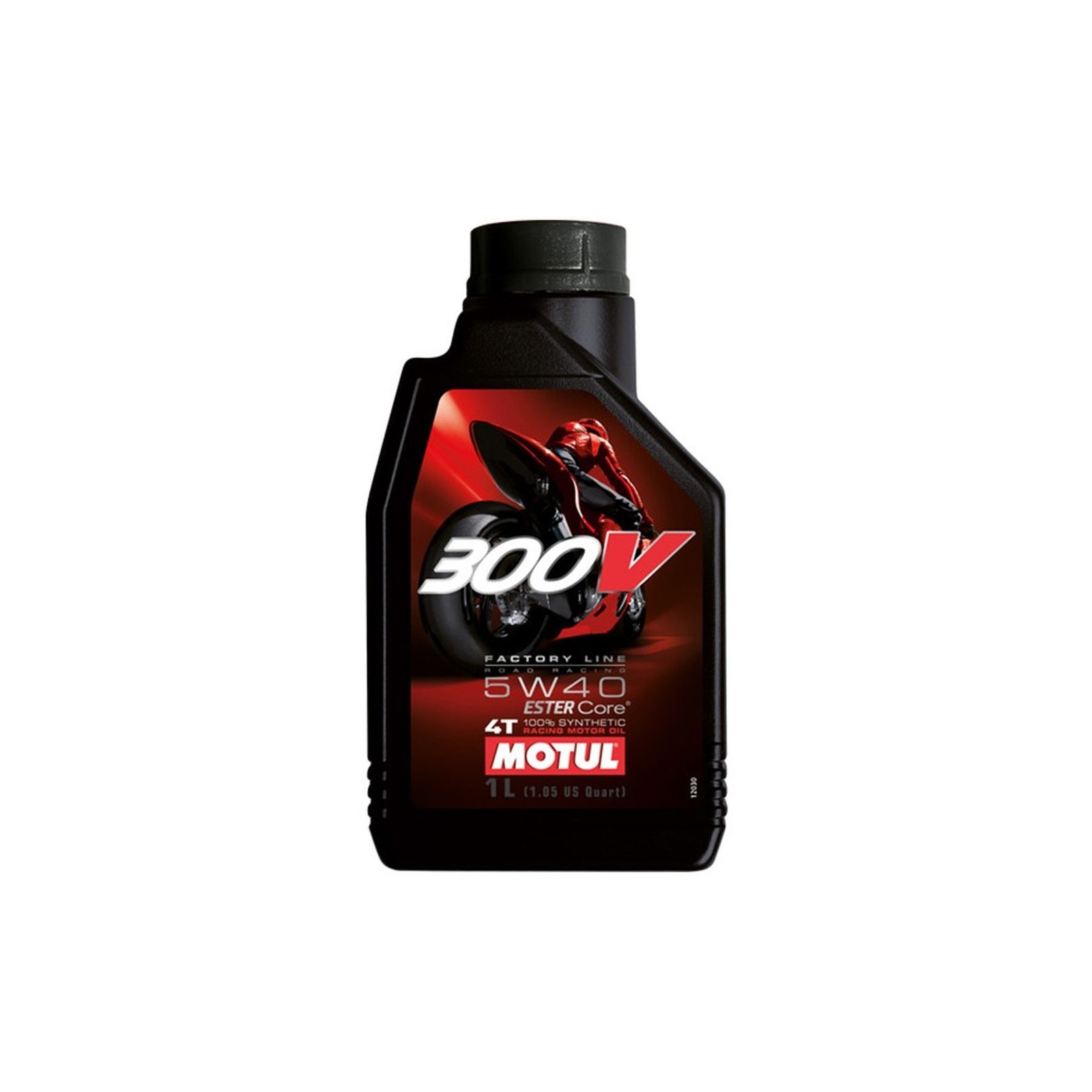 Huile MOTUL 300V 5W40 4T - 1 Litre