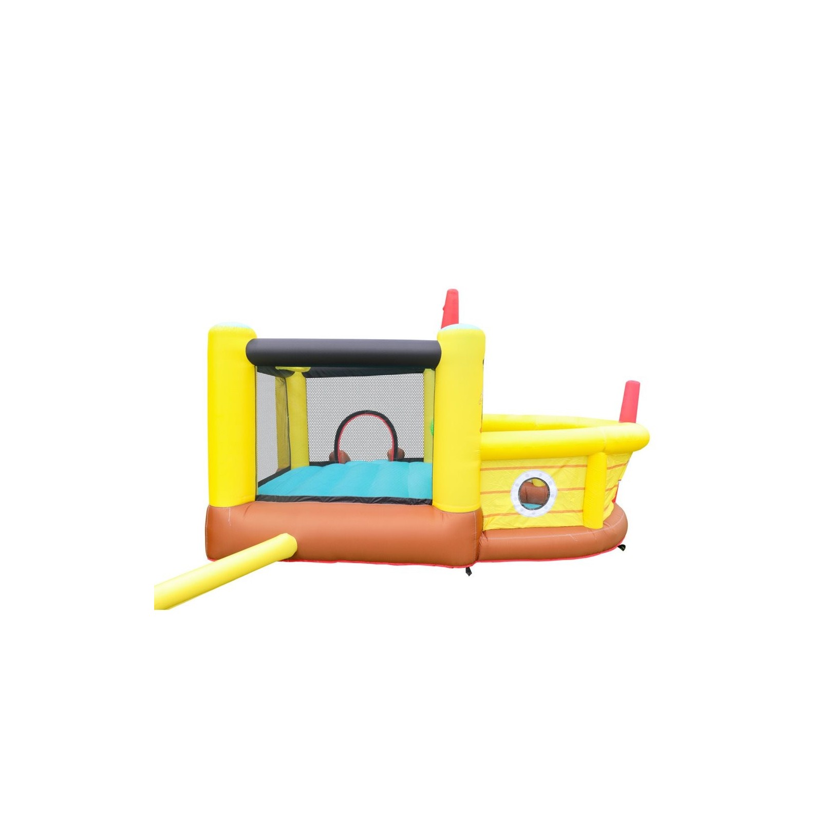 Château gonflable pirate enfant avec souffleur 350w