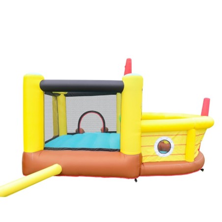 Château gonflable pirate enfant avec souffleur 350w