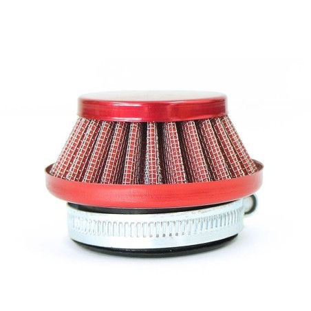 Pièces détachées Dirt bike, Pit bike Filtres à air et filtre essence Pocket bike Ã¸60mm - Rouge LMR PARTS