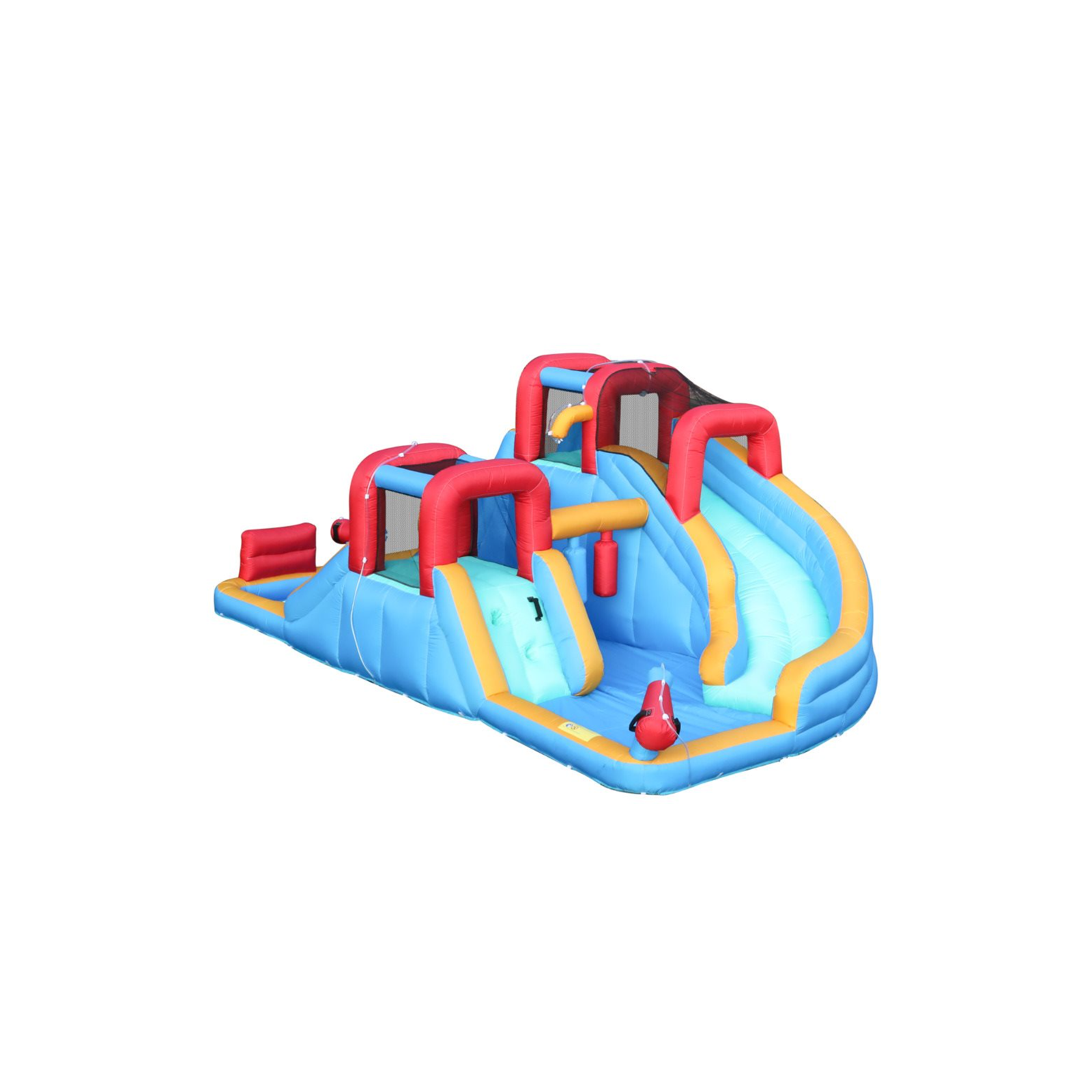 Doctor Dolphin Waterworld - Parc Aquatique Gonflable Double Toboggan