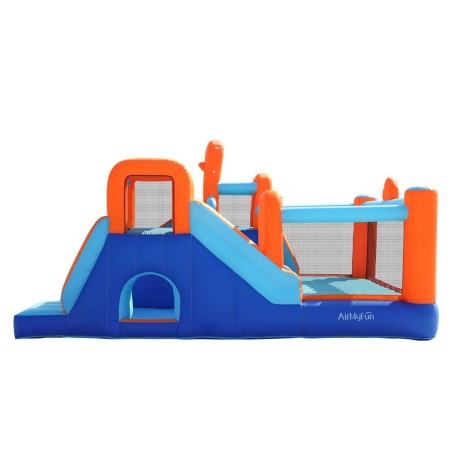 Parc aquatique enfant Waterslide avec aire de jeux et souffleur 750w