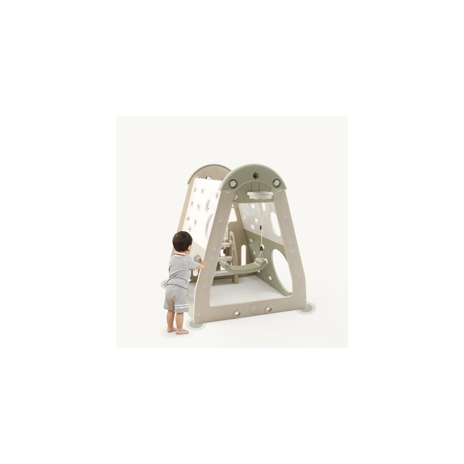 Aire de Jeux / Maison enfant avec Toboggan et balançoire