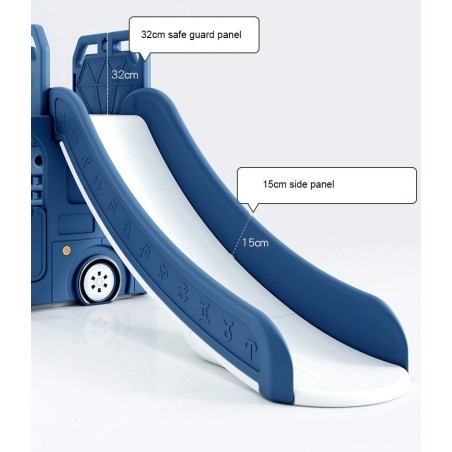 Aire de jeux camion et toboggan LeMiniRider FunTruck