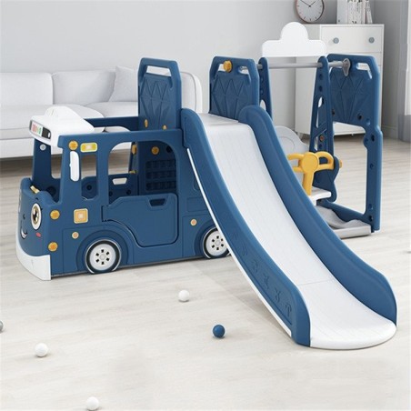 Aire de jeux camion et toboggan LeMiniRider FunTruck