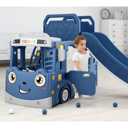 Aire de jeux camion et toboggan LeMiniRider FunTruck
