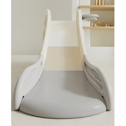 Voiture de Jeu avec Toboggan et Panier de Basket LeMiniRider Fun Racer XL – blanc
