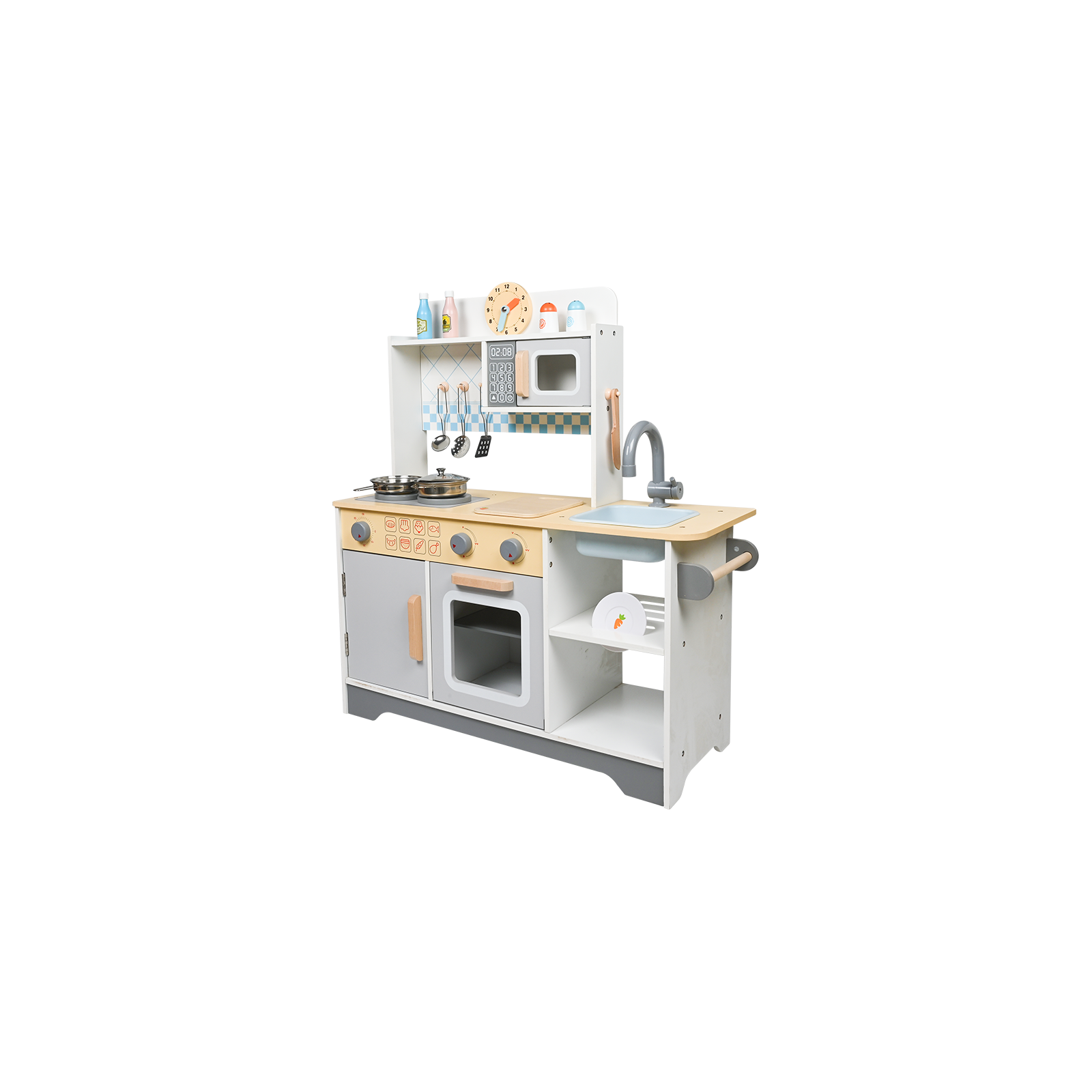 Cuisine Enfant en Bois - Aglaé Kitchen compact
