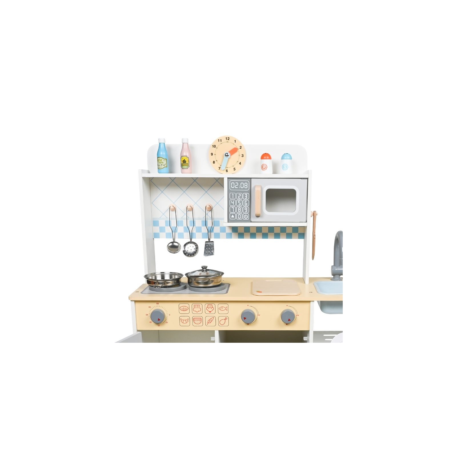 Cuisine Enfant en Bois - Aglaé Kitchen compact