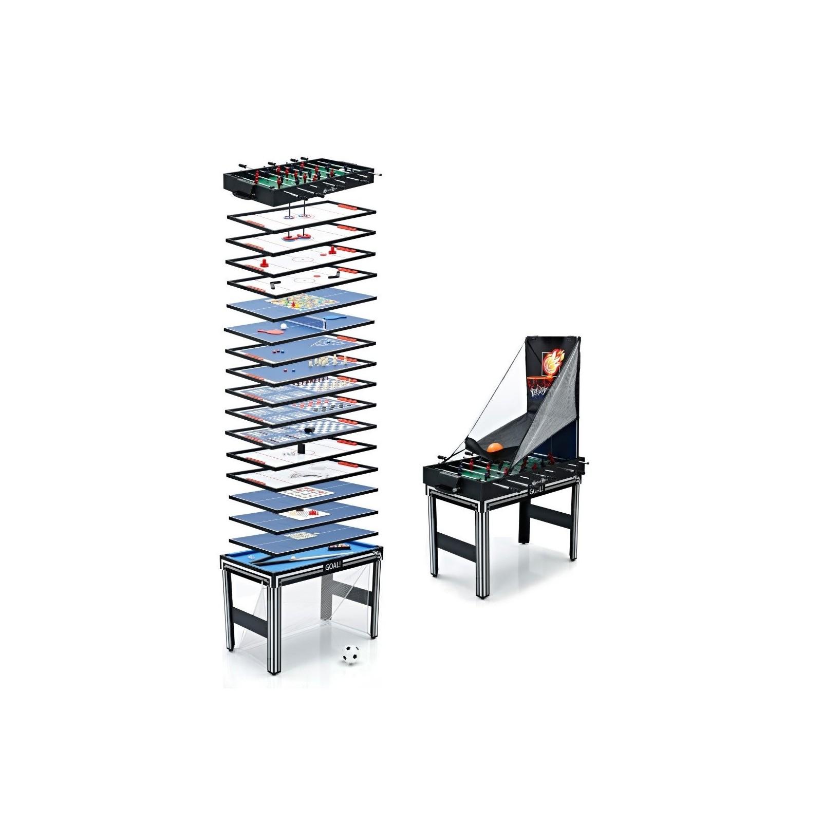 Table Multi-Jeux Stanlord 20 en 1
