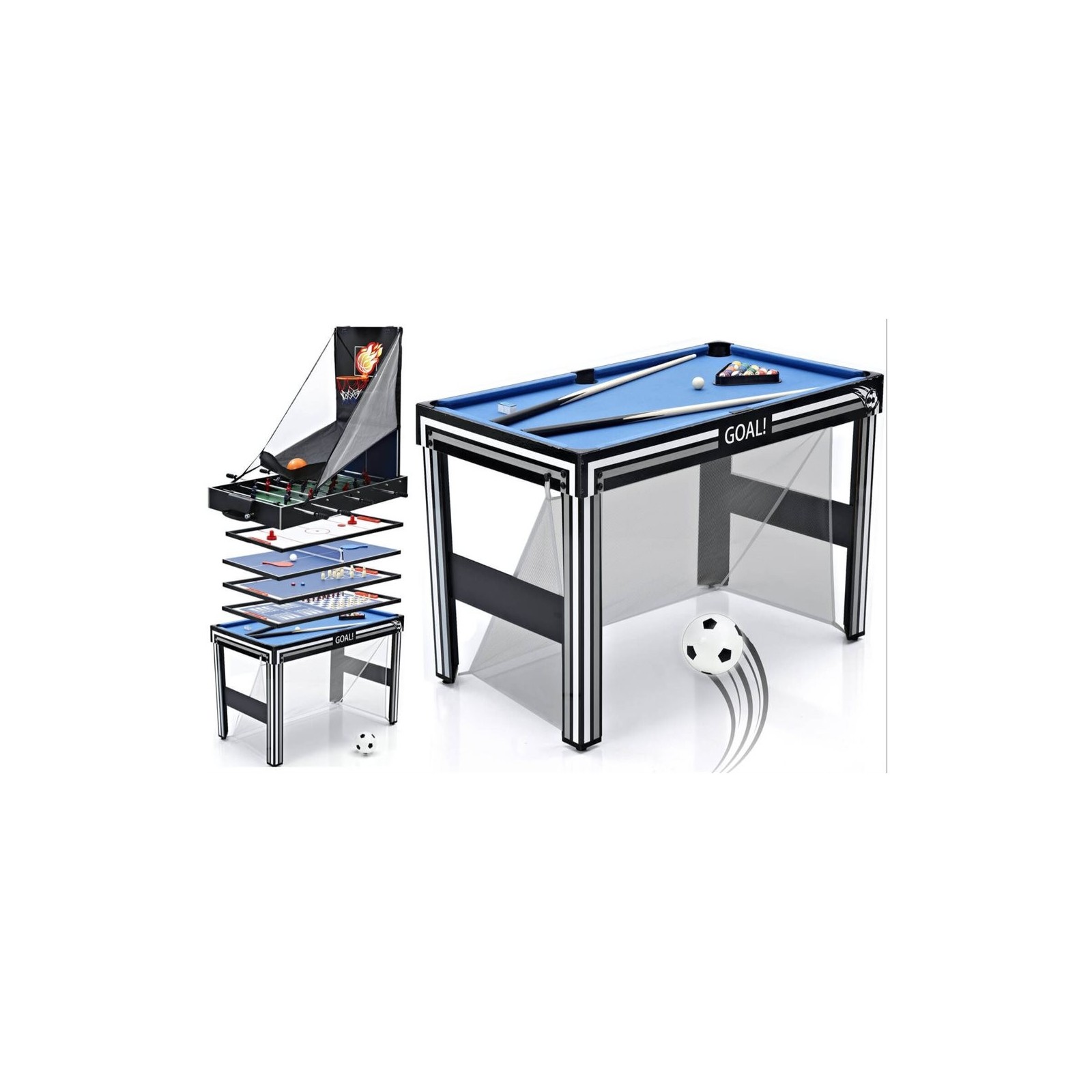 Table Multi-Jeux Stanlord 20 en 1