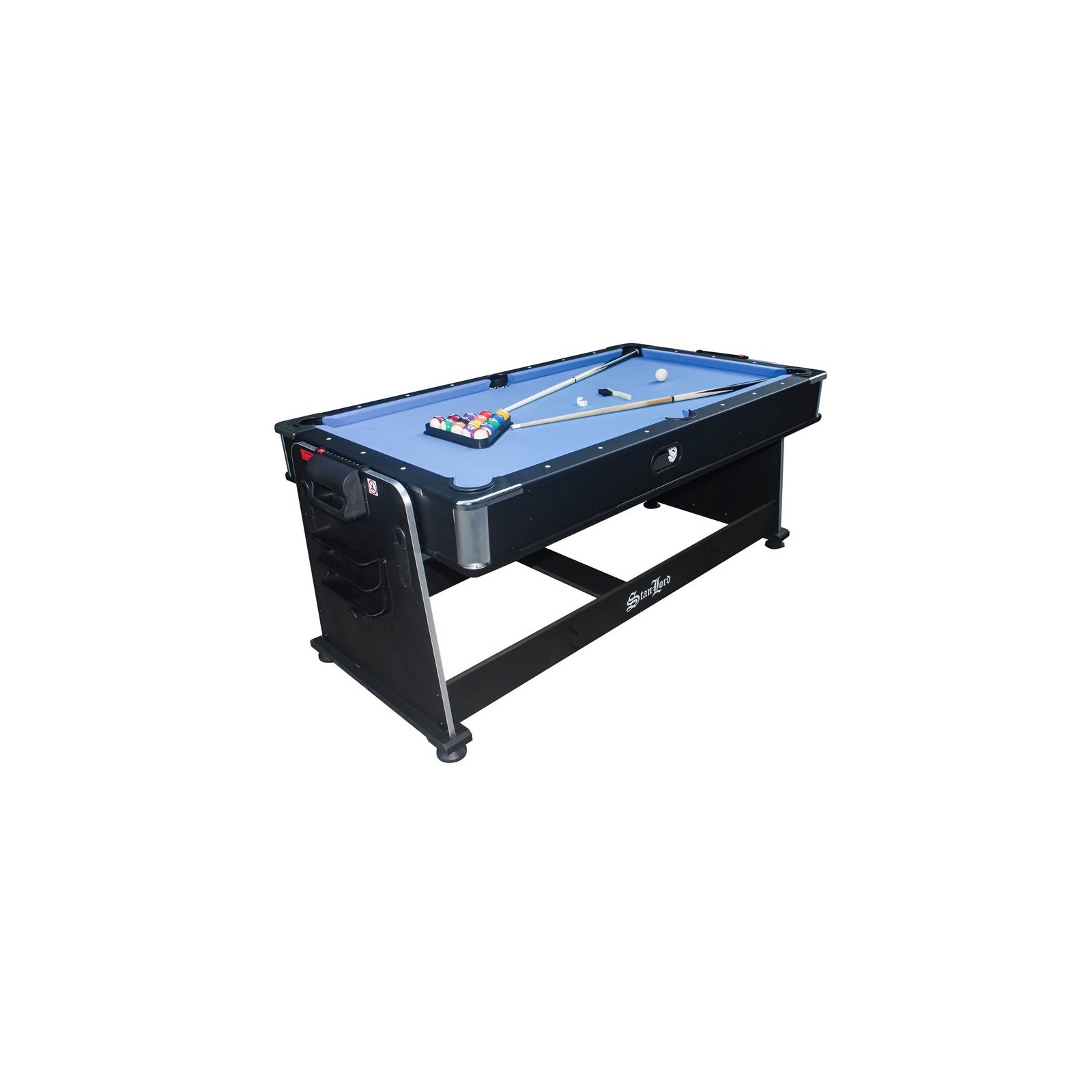 Table de jeux 3-en-1 Billard, Hockey sur Air et Ping-Pong