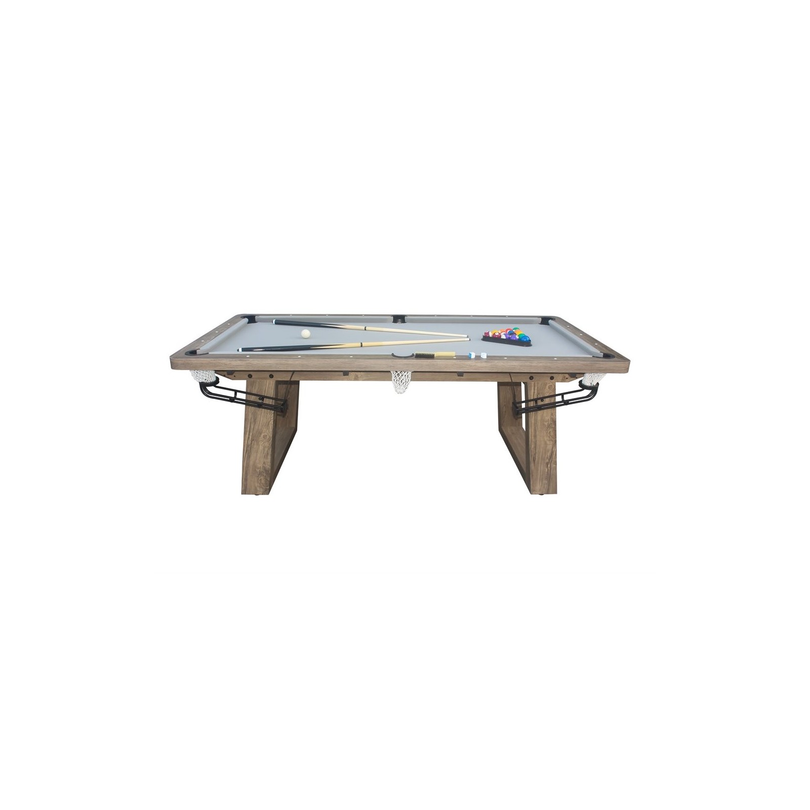Table Multi-Jeux Stanlord Catania 3 en 1 : Billard, Tennis de Table & Table à Manger