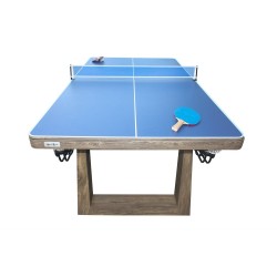 Table Multi-Jeux Stanlord Catania 3 en 1 : Billard, Tennis de Table & Table à Manger