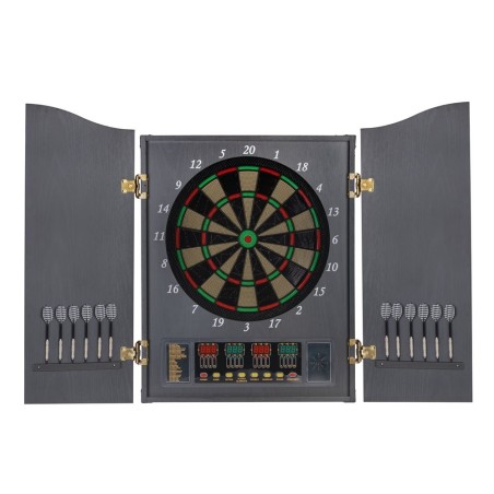 Cible fléchettes électroniques avec compteur - 27 jeux