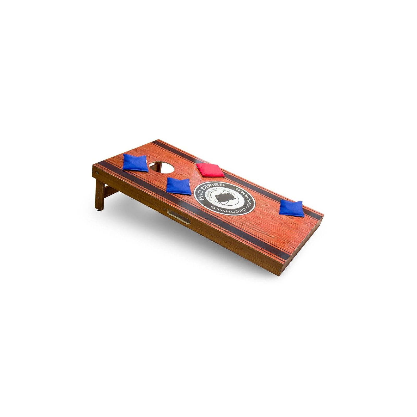Jeu de Cornhole Stanlord Pro Original | Plateau Officiel avec 8 Sacs Inclus