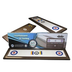 Jeu de Curling & Shuffleboard Stanlord Pro Series 2 en 1