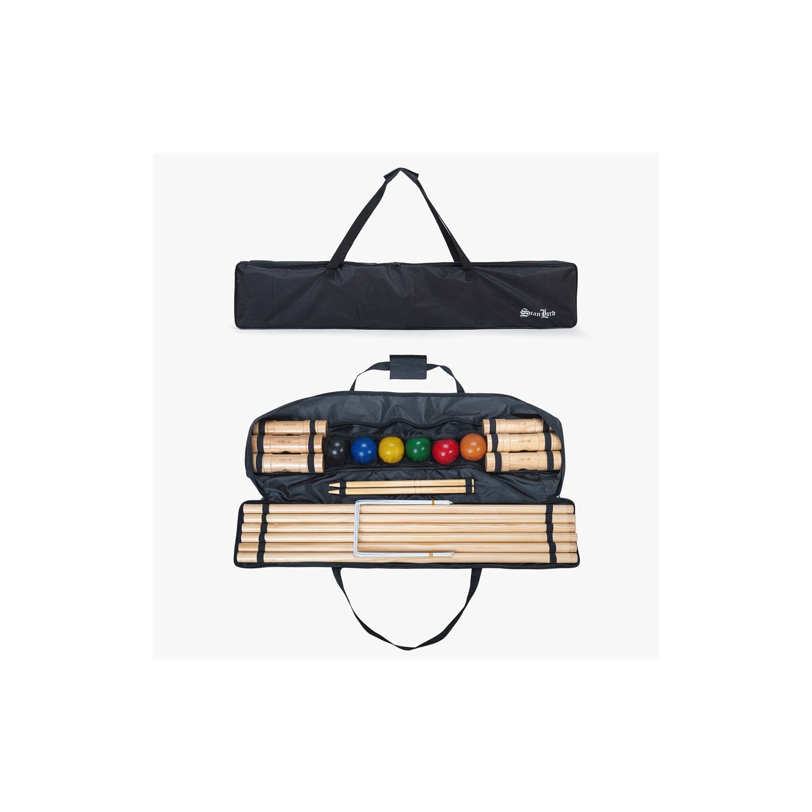 Set de Croquet Premium 6 Joueurs Stanlord Croquet Pro