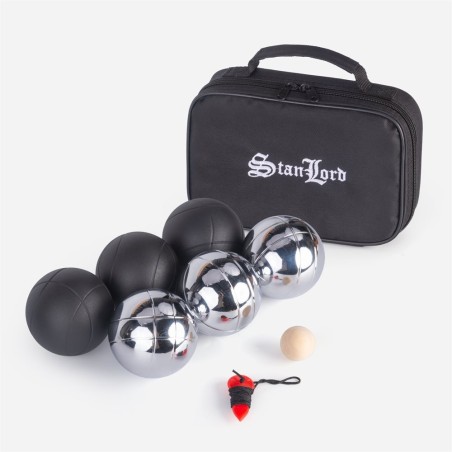 Set de 6 Boules pétanque avec sac de transport Stanlord Pro
