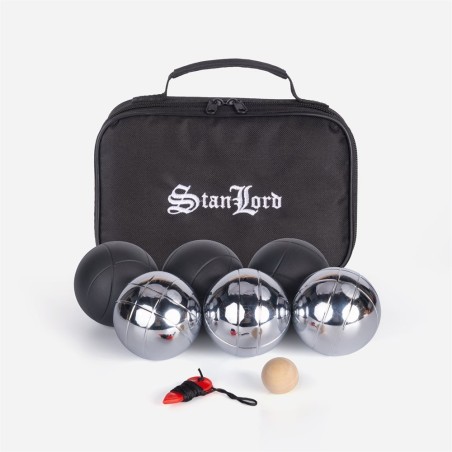 Set de 6 Boules pétanque avec sac de transport Stanlord Pro