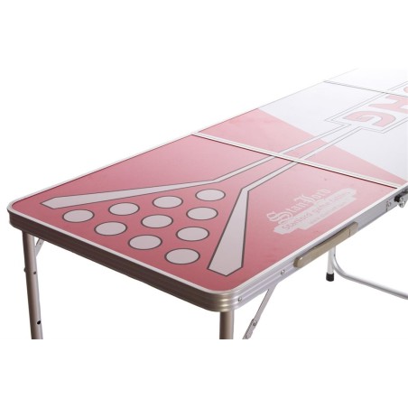 Table Pliante Beer Pong, avec 24 gobelets et 24 balles