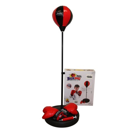 Puncingball Réglable Enfant avec Gants | Punching Ball Stanlord