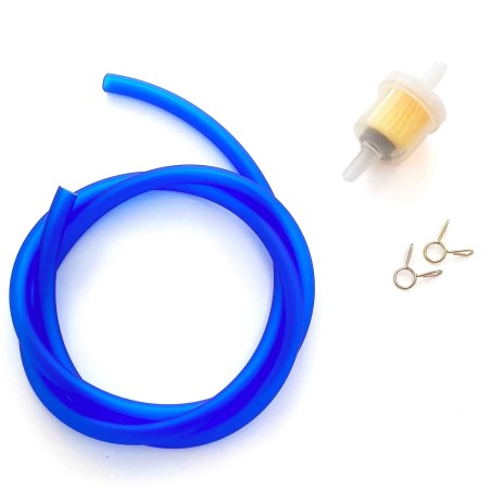Pièces détachées Dirt bike, Pit bike Durites d'essence + filtre - Bleu