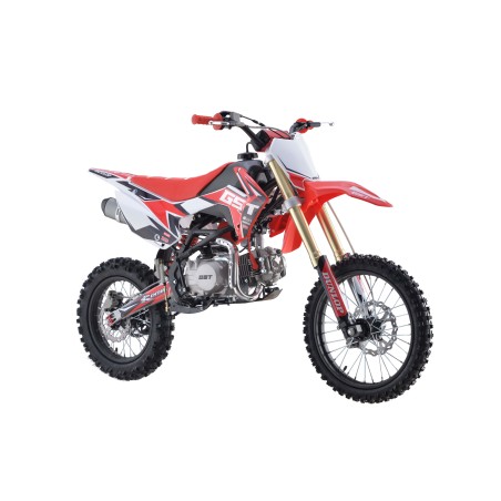 Dirt bike, Pit bike Gunshot grandes roues 140cc 14/17 - édition rouge