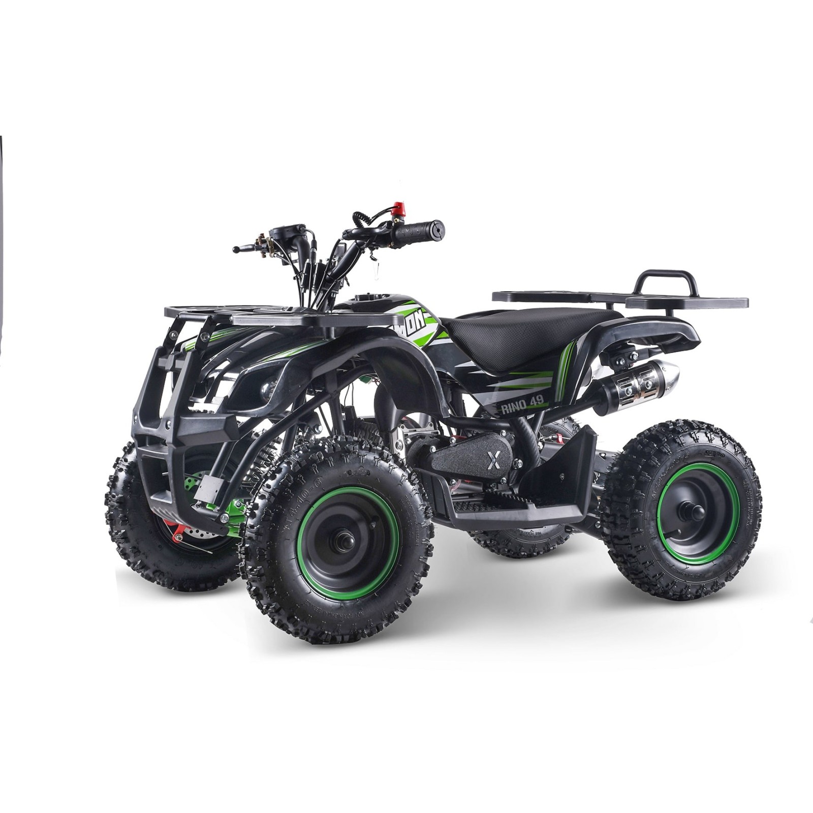 Pocket quad 49cc rino enfant - vert
