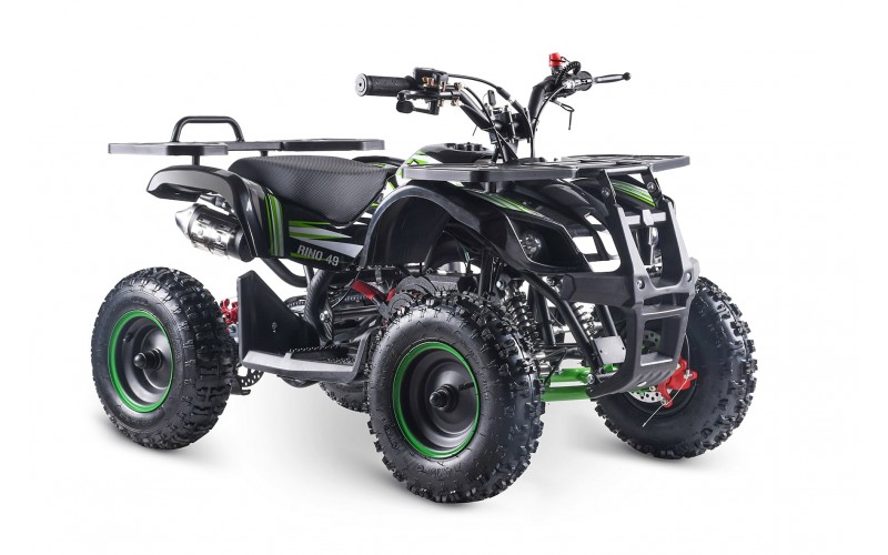 Pocket quad 49cc rino enfant - vert